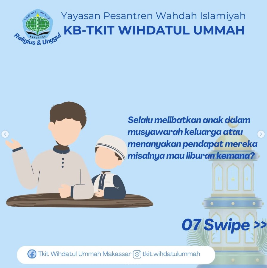 Libatkan anak dalam musyawarah